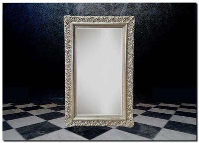 Barokspiegel® Made in Italy Spiegel Allesandro Zilver