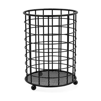 Standaard voor keukengerei Quid Ebano Metaal 12,5 x 12,5 x 16,5 cm