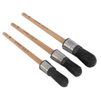 Copenhagen Pro kwastenset - patentpuntkwast - maat 12-14-16 - synthetisch haar - 3-delig - FSC houten steel - 23.900.03