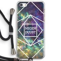 Negenduust ruimte: iPhone 5 / 5S / SE Transparant Hoesje met koord
