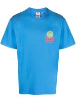 Deus Ex Machina t-shirt en coton recyclé à logo imprimé - Bleu
