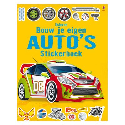 WPG Uitgevers Bouw je eigen auto&apos;s stickerboek