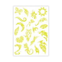 Clementoni crazy chic - urban tattoos glow in the dark