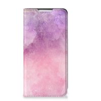 Bookcase Samsung Galaxy S22 Pink Purple Paint