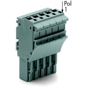 WAGO 2022-113 Connector, female Grijs 25 stuk(s)