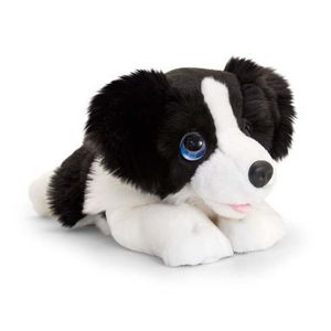 Border collie honden knuffeldier 32 cm   -