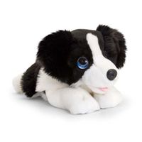 Border collie honden knuffeldier 32 cm   - - thumbnail