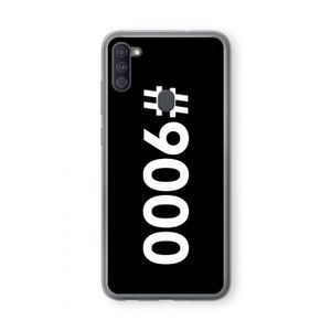 #9000: Samsung Galaxy A11 Transparant Hoesje