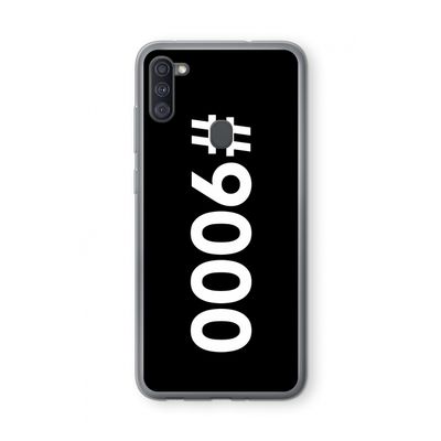 #9000: Samsung Galaxy A11 Transparant Hoesje