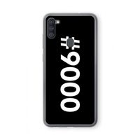 #9000: Samsung Galaxy A11 Transparant Hoesje