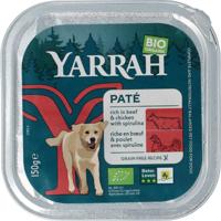 Yarrah Hondenvoer pate met rund en kip bio