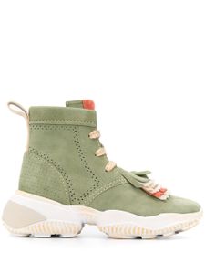 Hogan bottines à lacets - Vert
