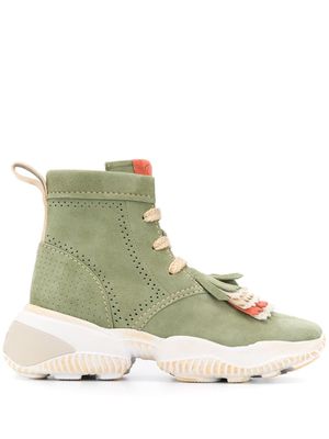 Hogan bottines à lacets - Vert