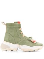 Hogan bottines à lacets - Vert