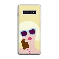 Ice cream: Samsung Galaxy S10 4G Transparant Hoesje Ice cream: Samsung Galaxy S10 4G Transparant Hoesje