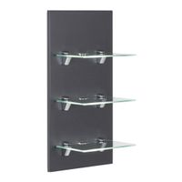 Wandpaneel LED Ivar Antraciet