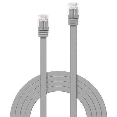 LINDY 47490 RJ45 Netwerkkabel, patchkabel CAT 6 U/UTP 0.30 m Grijs 1 stuk(s)