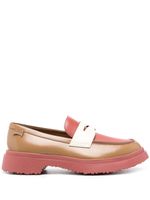 Camper mocassins Walden Twins à design colour block - Marron - thumbnail