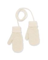 051 Kinderwanten Teddy Wit Beige (beige)