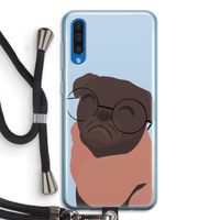 Ludo: Samsung Galaxy A50 Transparant Hoesje met koord