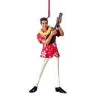 Resin Elvis Presley rood pak sieraad 9 cm ornament Kurt S. Adler - Kurt s adler