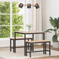 Eettafel Naturel 80 x 80 x 75 cm Massief grenenhout