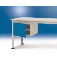 Manuflex ZB4713.7035 Behuizing onderbouw universele stationair, gebruiksh. 300 mm met 1 deur links draaiend. Voor tafel diepte 800 mm