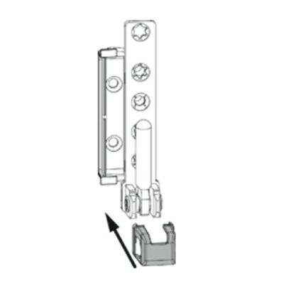 MACO Afdekkap Kort Hoeklager DT/TR/AS Wit Multitrend/Multimatic 41742