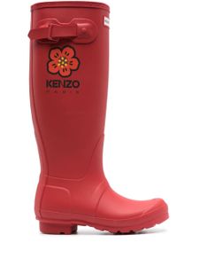 Kenzo x Hunter boots Wellington - Rouge