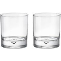Whisky glazen - 6x - Barglass serie - transparant - 280 ml   - - thumbnail