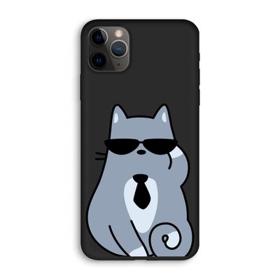 Cool cat: iPhone 11 Pro Biologisch afbreekbaar hoesje