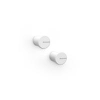 Brabantia MindSet Handdoekhaken - set van 2 - mineral fresh wit 303425