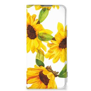 Smart Cover voor OnePlus Nord 2T Zonnebloemen