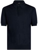 ETRO Pegasus-embroidery polo shirt - Bleu - thumbnail