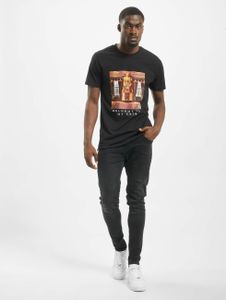 Mister Tee / t-shirt Welcome To my Crib in zwart