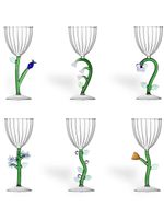 Ichendorf Milano lot de 6 verres à pied Botanica - Vert - thumbnail