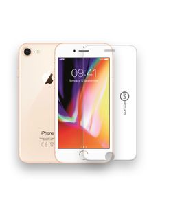 Screenprotector geschikt voor iPhone 8 - Tempered Glass - Beschermglas - Glas - Transparant