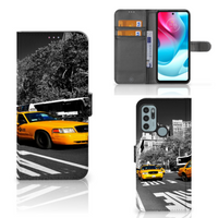 Motorola Moto G60s Flip Cover New York Taxi - thumbnail