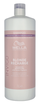 Wella Invigo - Blonde Recharge Color Refr. Shampoo 1000 ml Dames