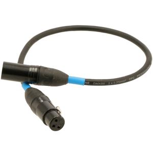 Devine DMX50/0.5 DMX-kabel 3-pins XLR 0.5 meter