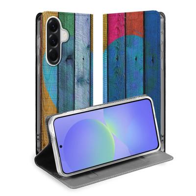 Samsung Galaxy A37 | Standcase | Hoesje Wood Heart