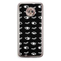 Eye pattern #3: Motorola Moto G6 Transparant Hoesje - thumbnail
