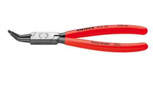 Knipex 44 31 J42 Precisie-borgveertang Geschikt voor borgringen Binnenringen 85-140 mm Puntvorm 45° gebogen