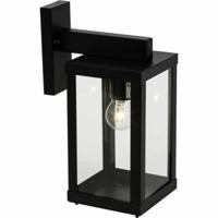 Wandlamp Brilliant Gaia Buitenkant Zwart Metaal 60 W E27