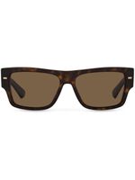 Dolce & Gabbana Eyewear lunettes de soleil Lusso Sartoriale - Marron - thumbnail