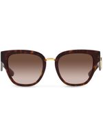 Dolce & Gabbana Eyewear lunettes de soleil DG Crossed - Marron