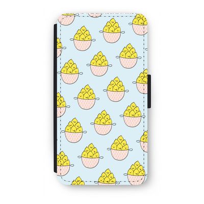 Citroenen: iPhone X Flip Hoesje