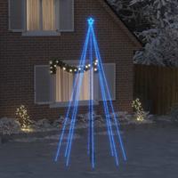 VidaXL Led-kerstboom binnen buiten 576 leds 3,6 m blauw