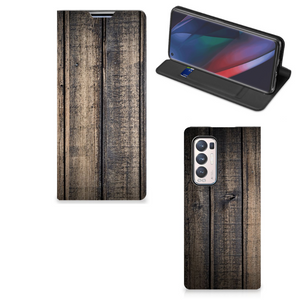 OPPO Find X3 Neo Book Wallet Case Steigerhout