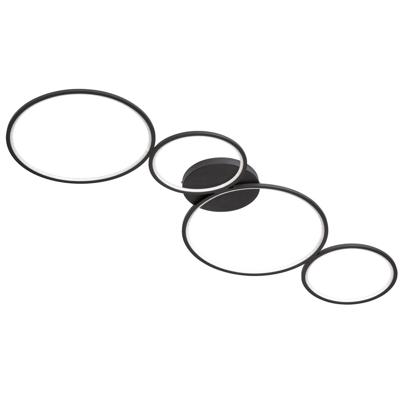 Trio Design plafondlampRondo 4-rings - 622610432